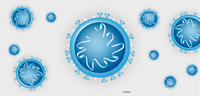 Schmuckbild zum neuartigen Coronavirus. Quelle: BZgA